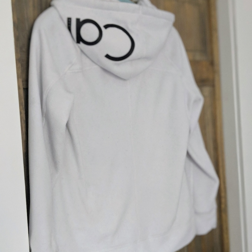 CALVIN KLEIN Zip Up Fleece Hoodie - Picture 3 of 5